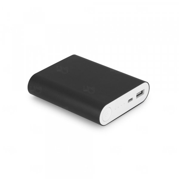 Power Bank em Alumínio 8.000 mAh Personalizado 