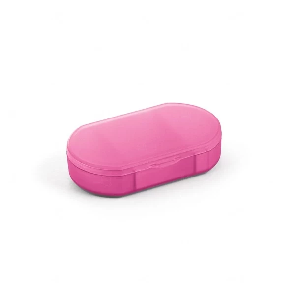 Porta Comprimidos Plástico 3 Divisórias Personalizado 