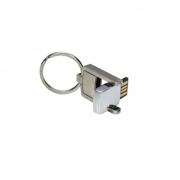 Mini Chaveiro Pen Drive 8GB Giratório Personalizado 