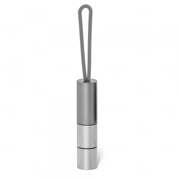 Chaveiro com Mini Lanterna e Porta-Comprimidos Personalizado 