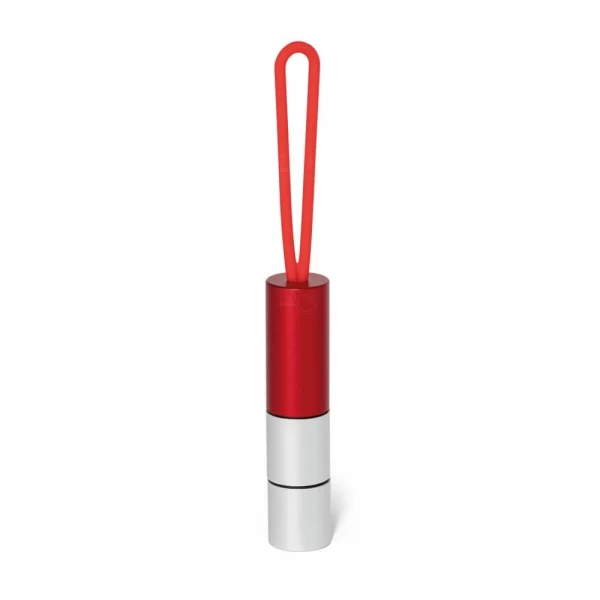 Chaveiro com Mini Lanterna e Porta-Comprimidos Personalizado 