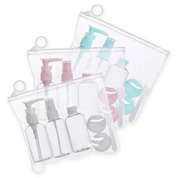 Kit Frascos para Viagem 6 Peças Personalizado 