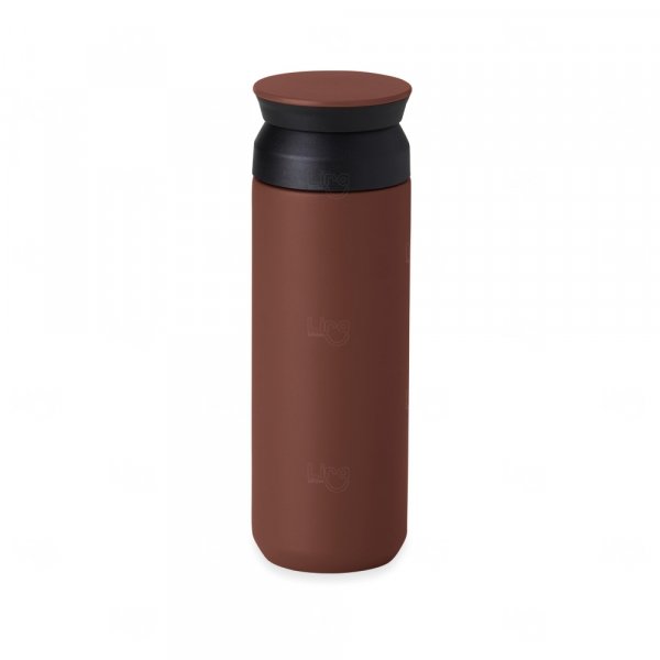 Garrafa Térmica 470ml Inox com Tampa Dupla Personalizada 
