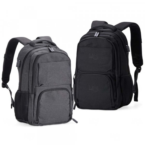 Mochila Poliéster USB 28 Litros Personalizada 