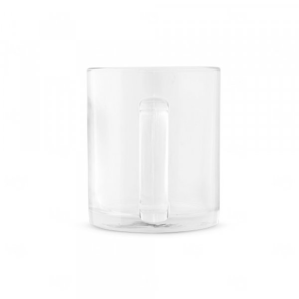 Caneca de Vidro 350ml Personalizada 