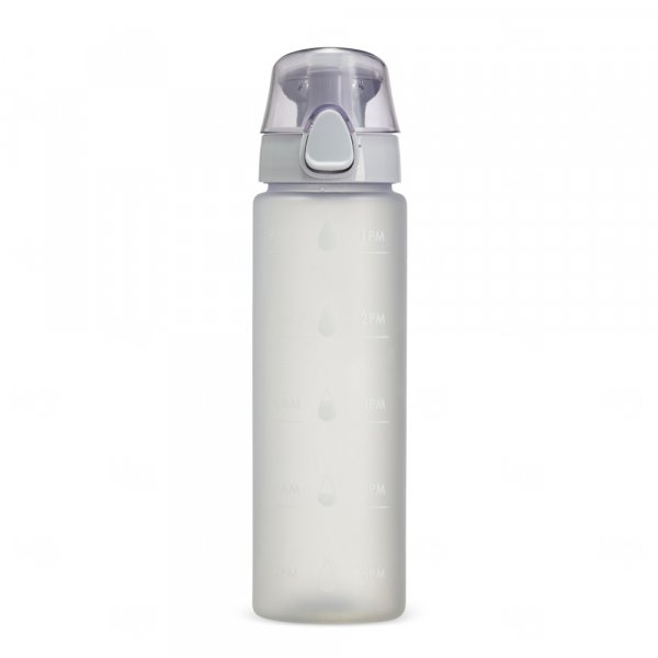 Squeeze Plástico 700ml com Marcador de Horário Personalizado 