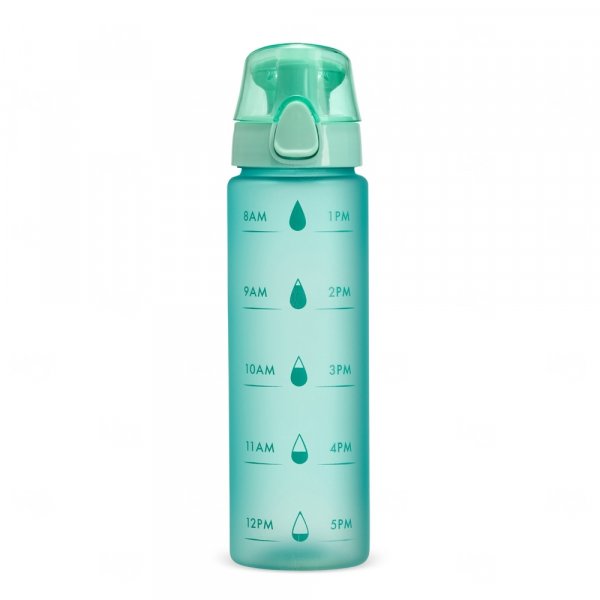 Squeeze Plástico 700ml com Marcador de Horário Personalizado 