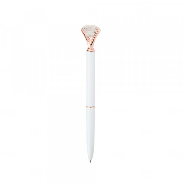 Caneta com Diamante Cristal Personalizada 