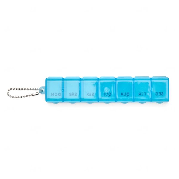 Porta Comprimidos Plástico Semanal Personalizado - 10ml 