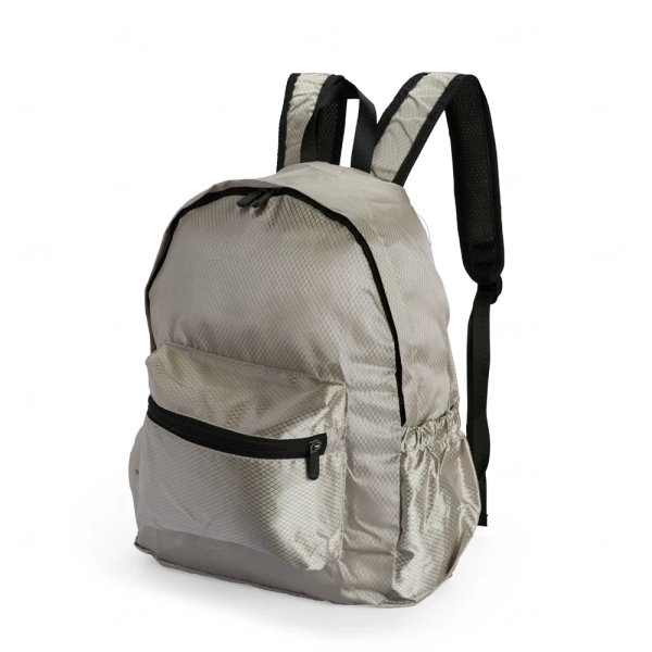 Mochila Dobrável Poliéster 18L Personalizada 