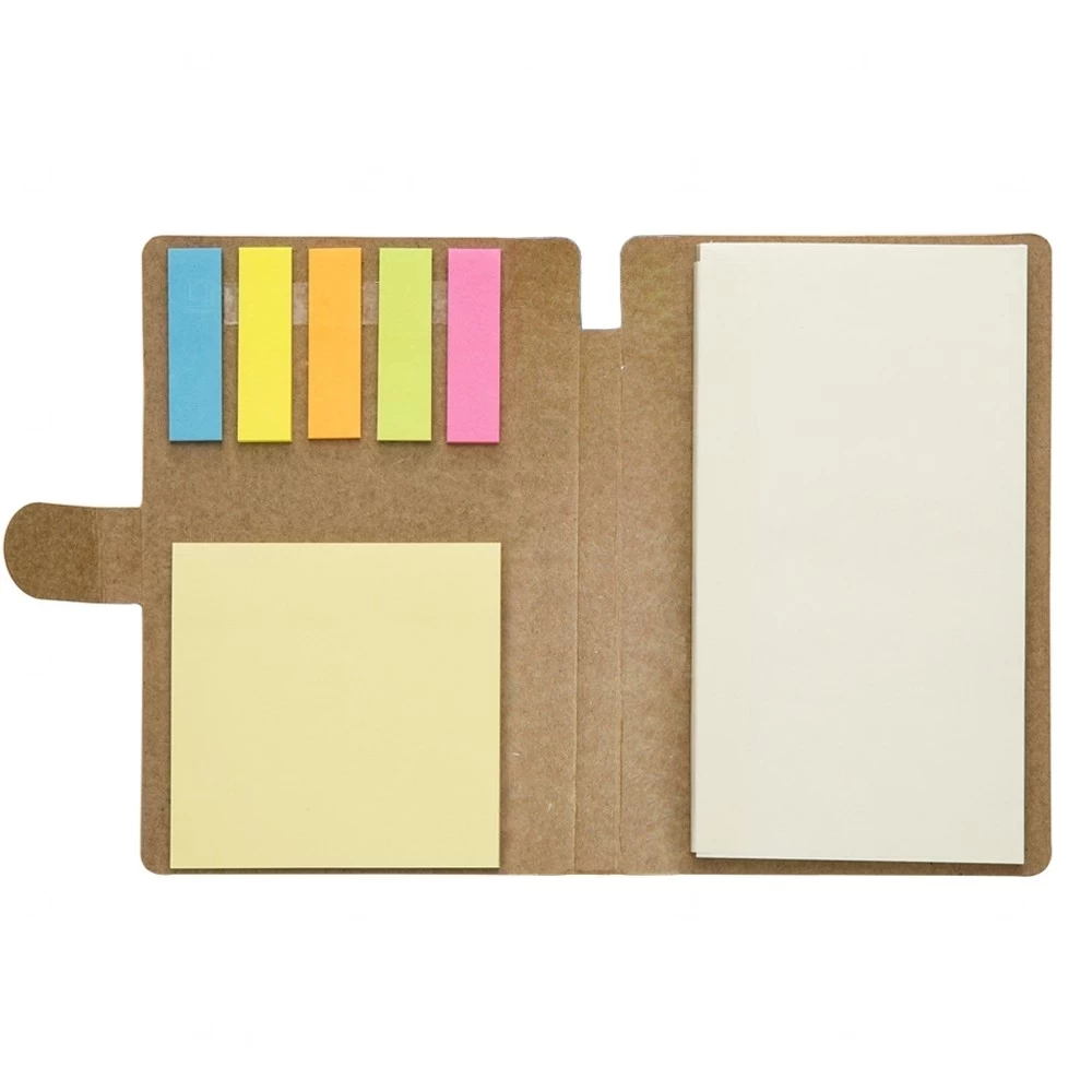 Bloco Ecológico com Post-its Personalizado - 15,3 x 10,3 cm 