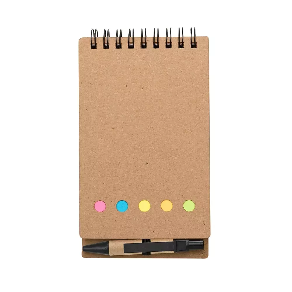 Bloco De Anotações Eco e Post It Personalizado - 15,8 x 8,8 cm 