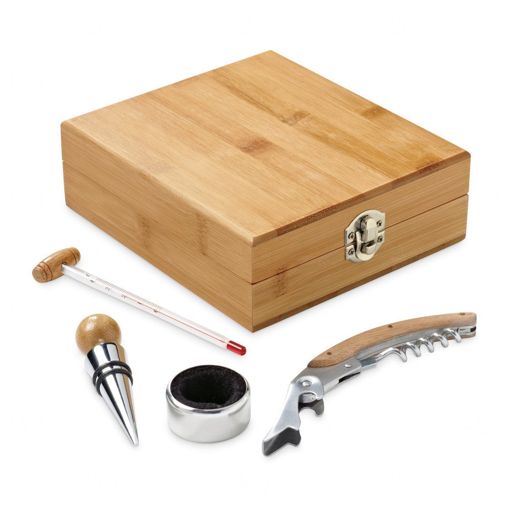 Kit Vinho Ecológico Personalizado - 4 Peças 