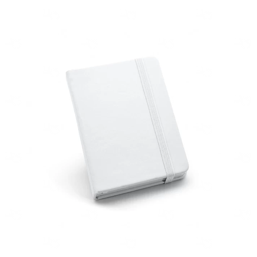 Moleskine de Bolso Personalizado - 14 x 9 cm Branco