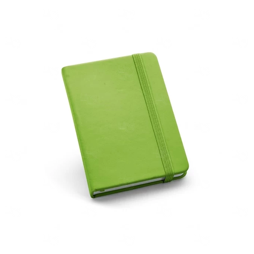 Moleskine de Bolso Personalizado - 14 x 9 cm Verde Claro