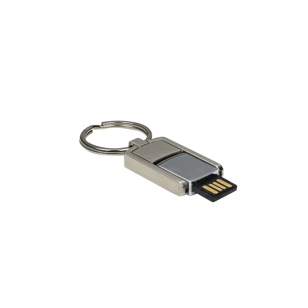 Mini Chaveiro Pen Drive 8GB Giratório Personalizado 