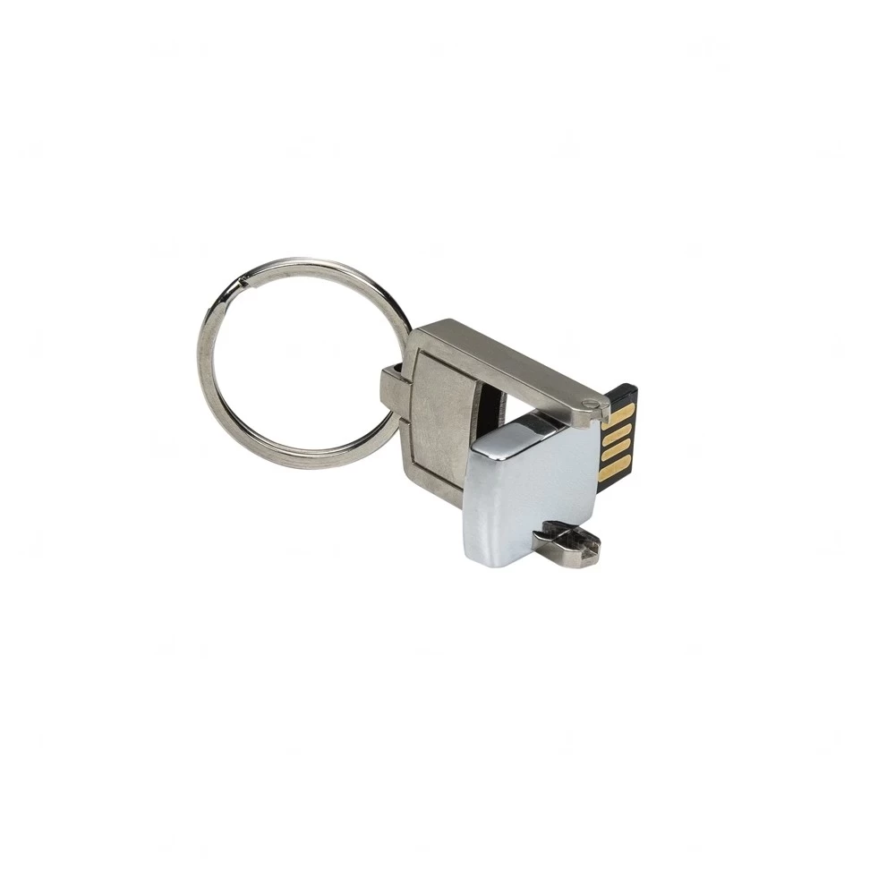 Mini Chaveiro Pen Drive 8GB Giratório Personalizado 