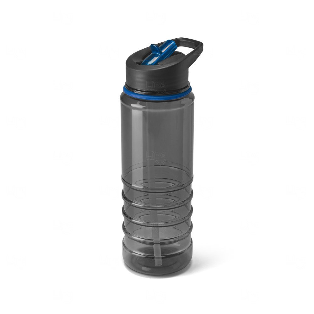 Squeeze Plástica 650ml com Canudo Personalizada 