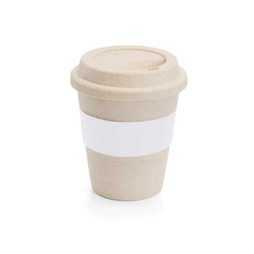 Copo de Viagem em Fibra de Bambu 380ml Personalizado 