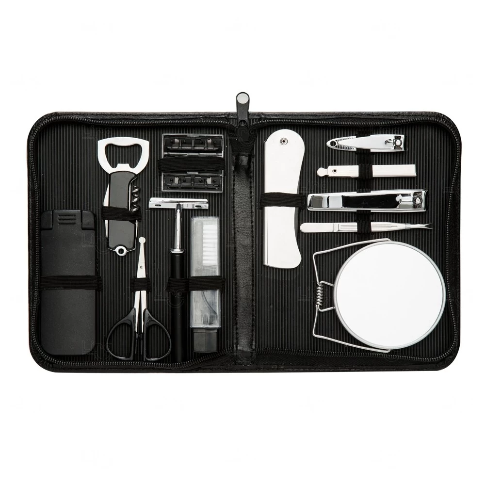 Kit Masculino 12 Peças com Estojo Personalizado 