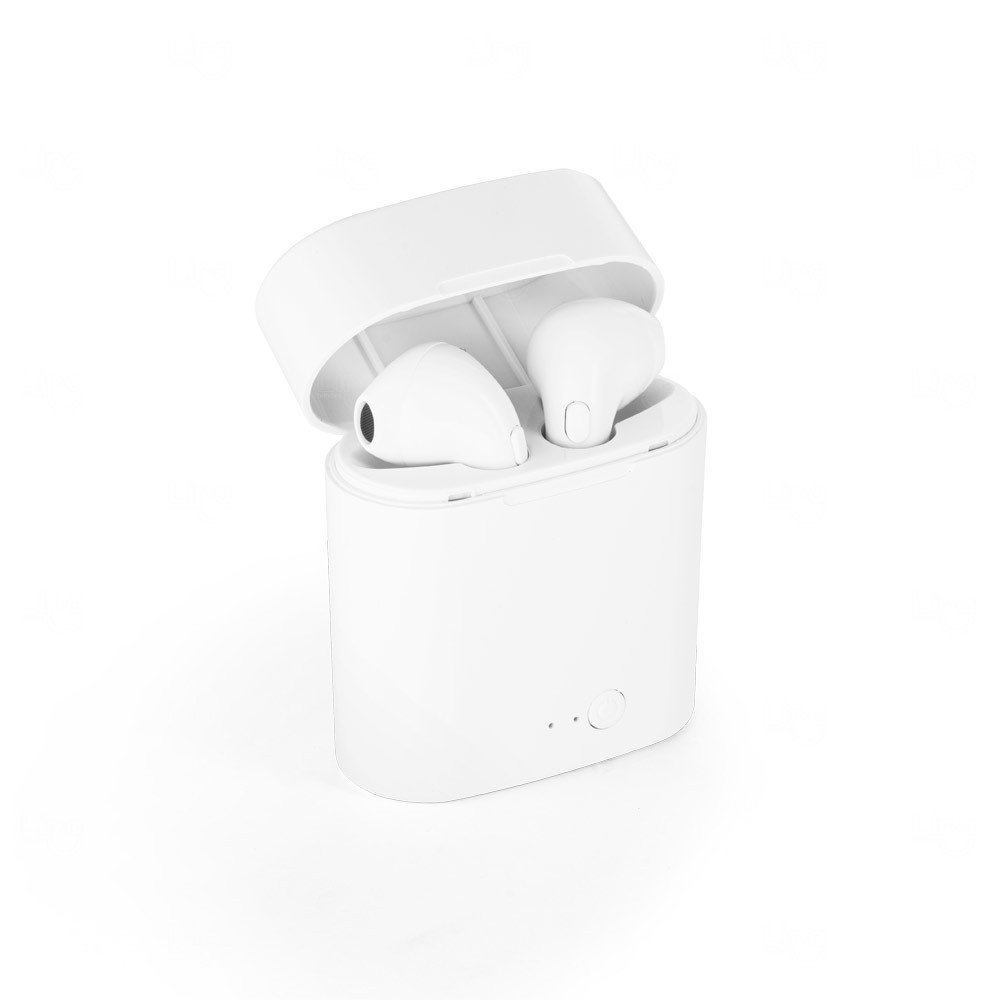 Fone de Ouvido Personalizado Wireless com Carregador 250 mAh 