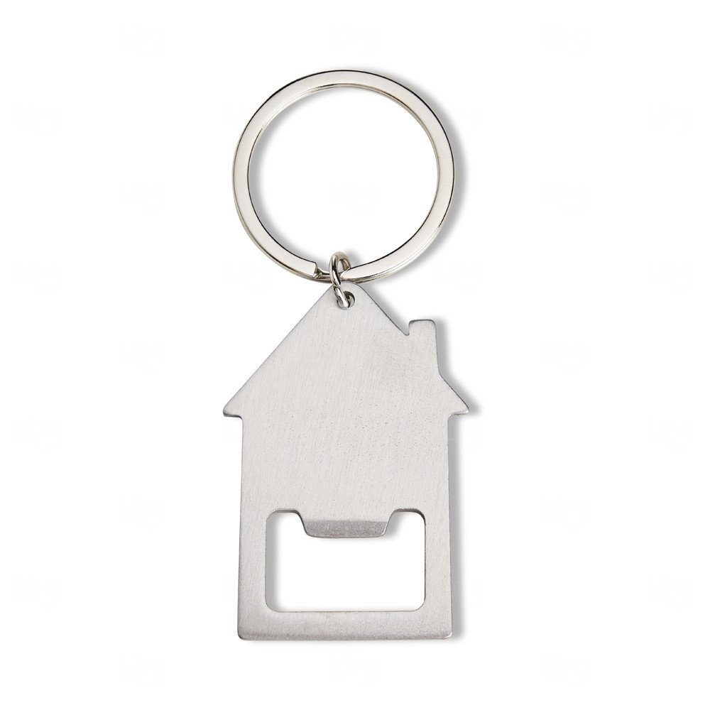 Chaveiro Abridor Casa em Inox Personalizado 
