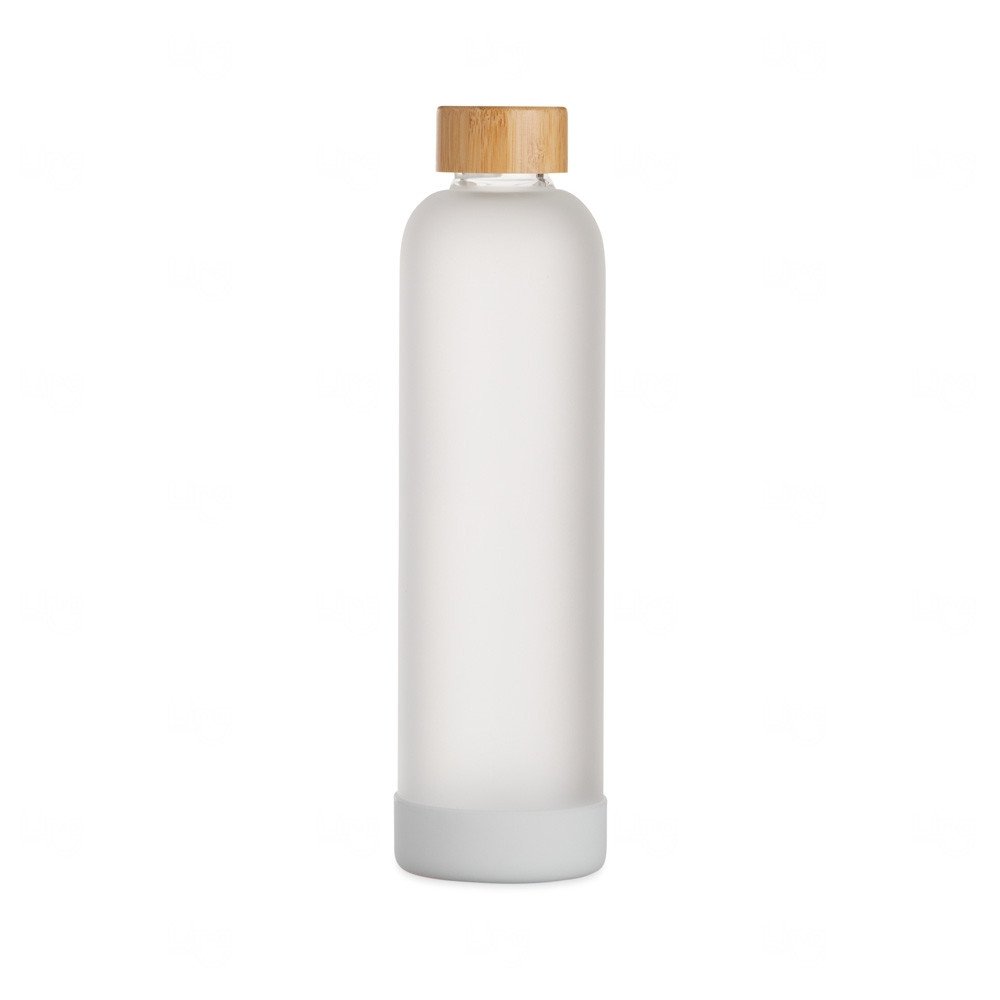 Garrafa de Vidro 1L - Personalizada Branco