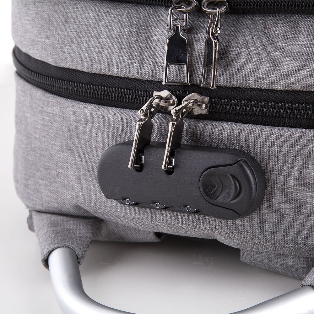 Mochila 22L Anti-Furto com Segredo Personalizada 