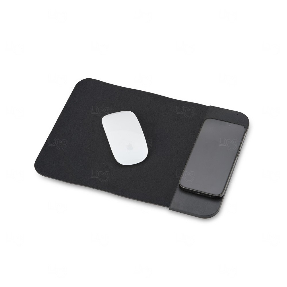 Mouse Pad com Base de Carregamento Wireless Personalizado 