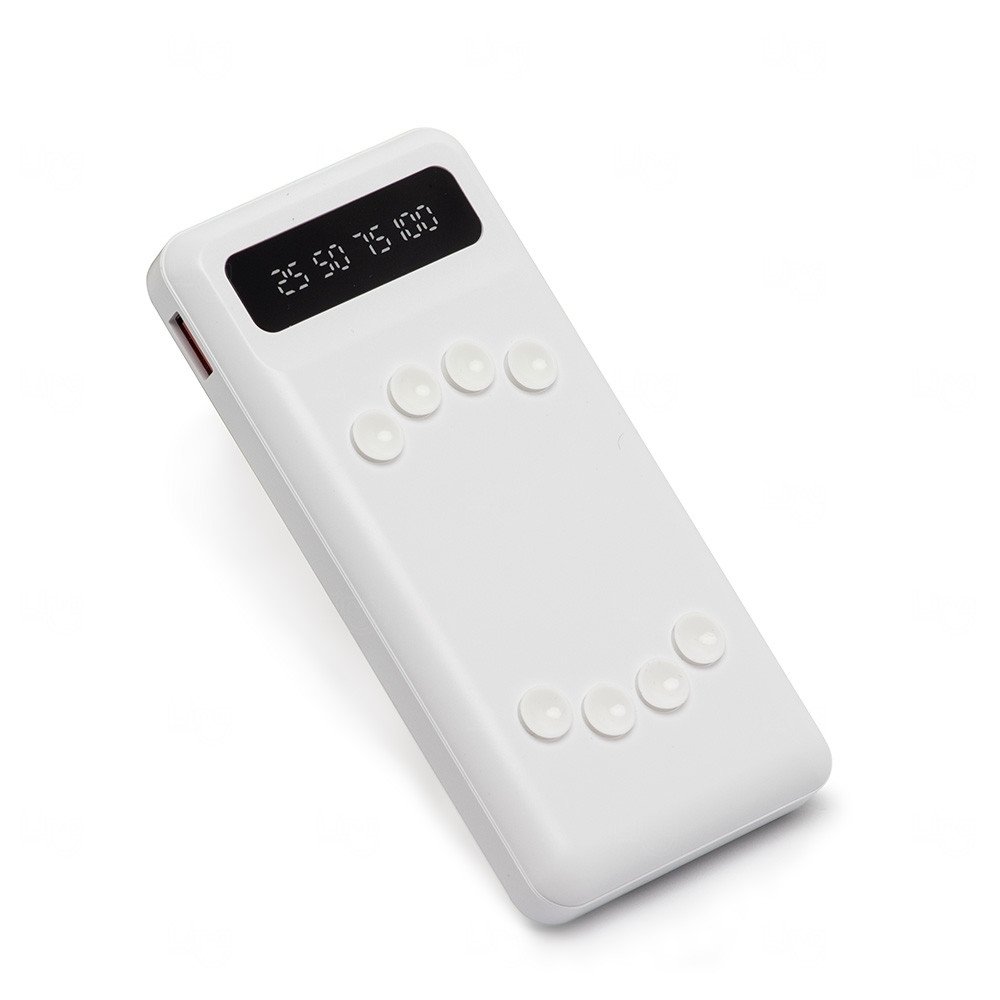 Power Bank 10.000 Mah com Indicador LED e Lanterna Personalizado 