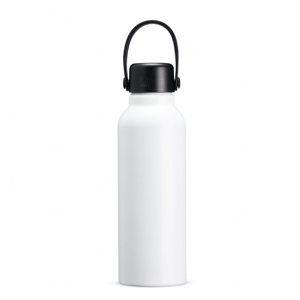 Garrafa Alumínio Personalizado - 800ml Branco