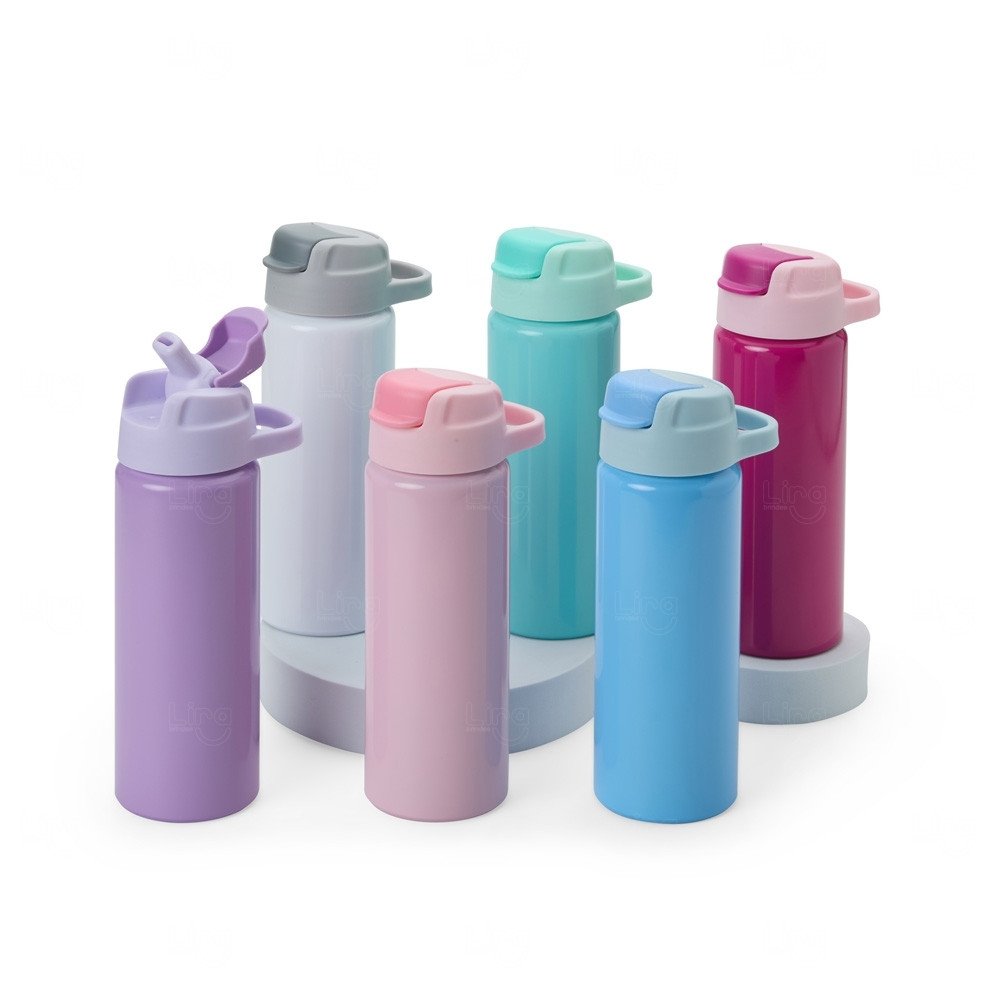 Squeeze de Alumínio 600ml Personalizado 